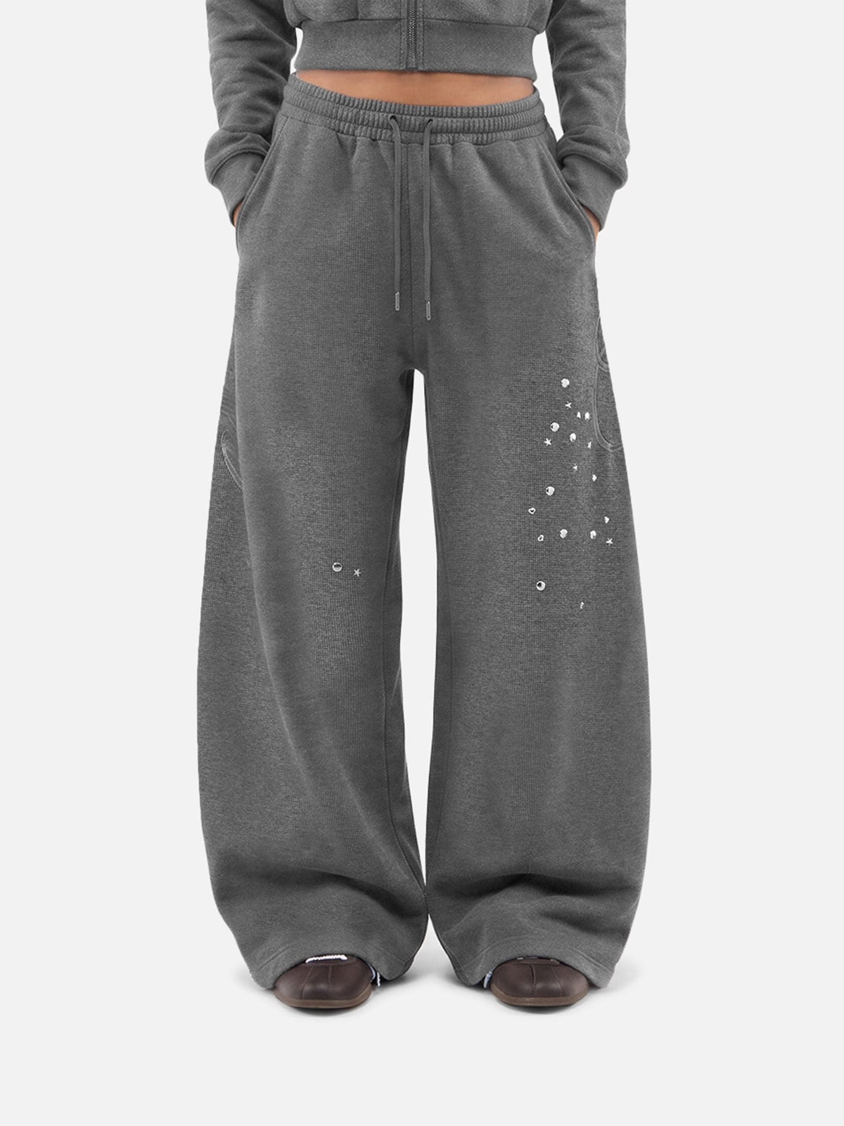 Aelfric Eden Studded Baggy Barrel Sweatpants