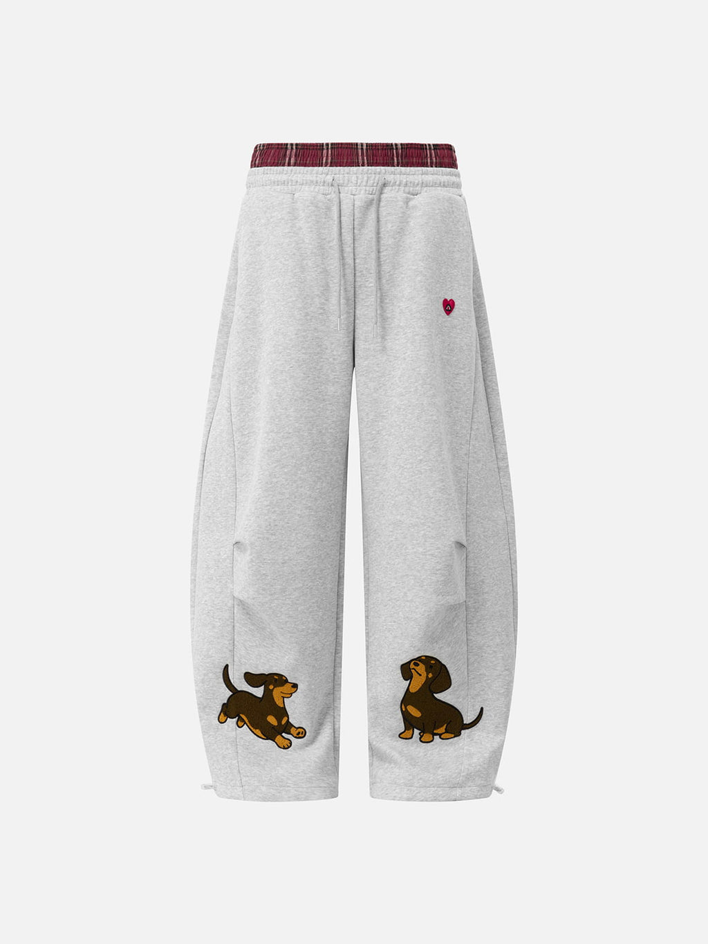 Aelfric Eden Dachshund Double Waist Baggy Barrel Sweatpants