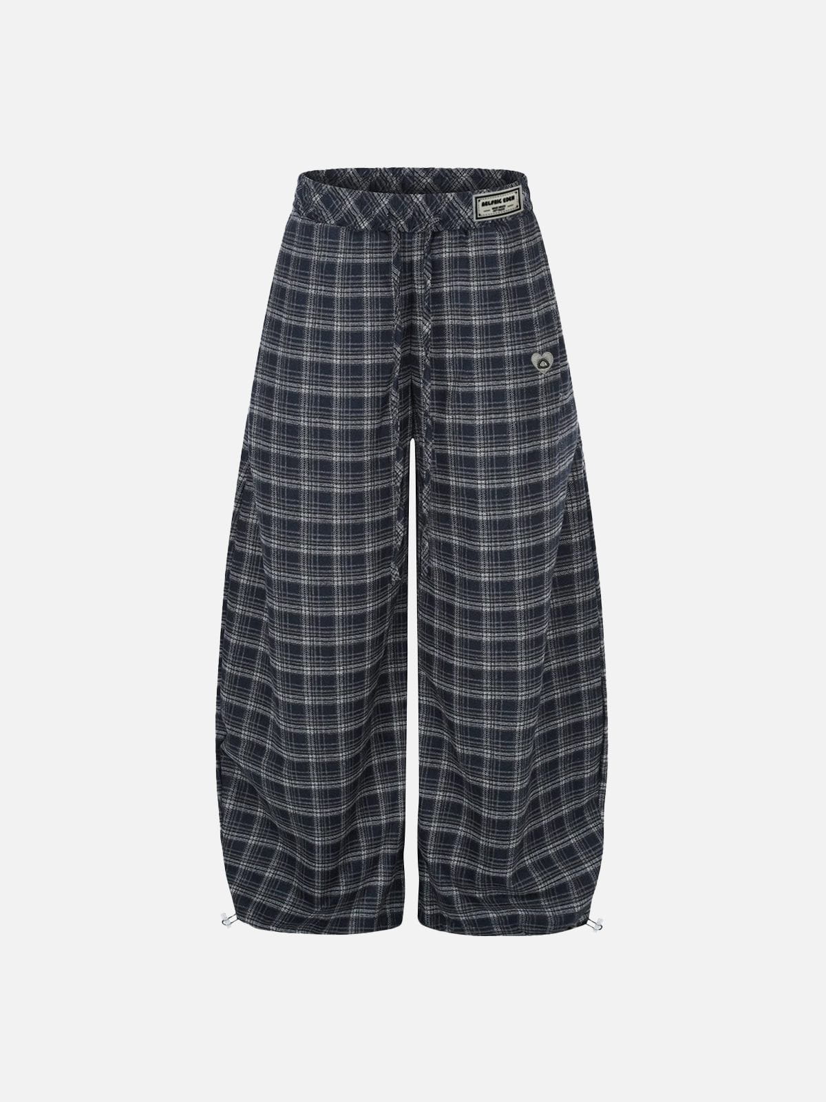 Aelfric Eden Plaid Baggy Barrel Sweatpants
