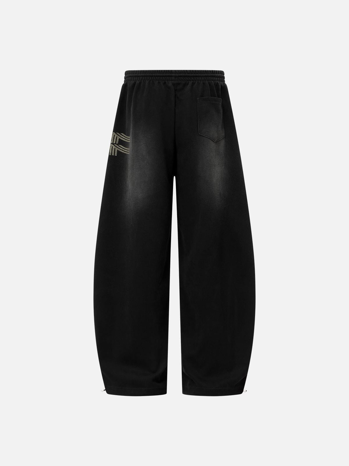 Aelfric Eden Pigment Dyed Baggy Barrel Sweatpants