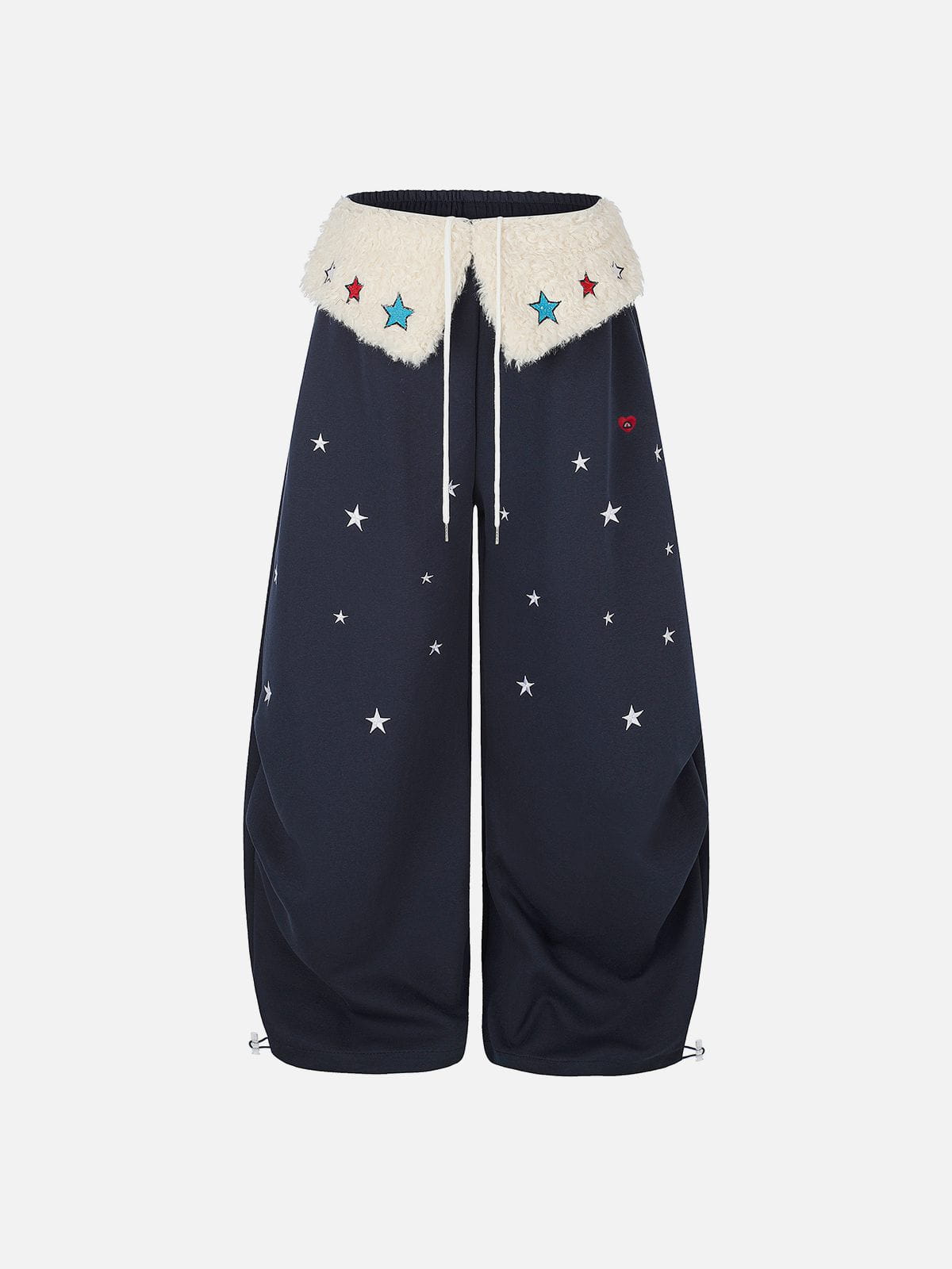 Aelfric Eden Star Embroidered Baggy Barrel Sweatpants