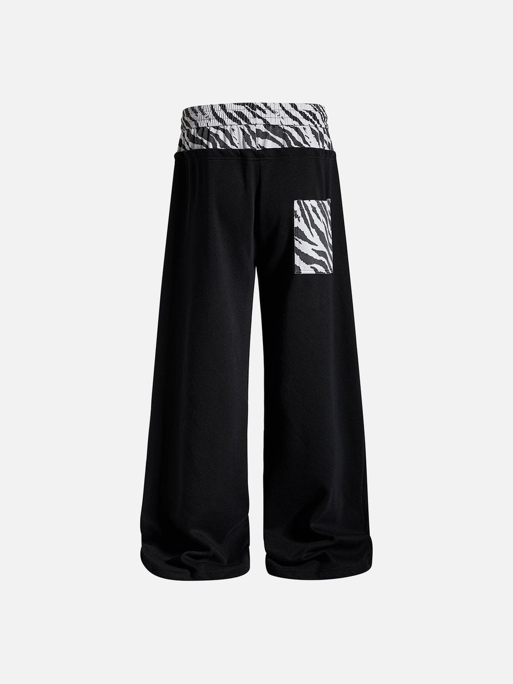 Aelfric Eden Zebra Patchwork Baggy Sweatpants