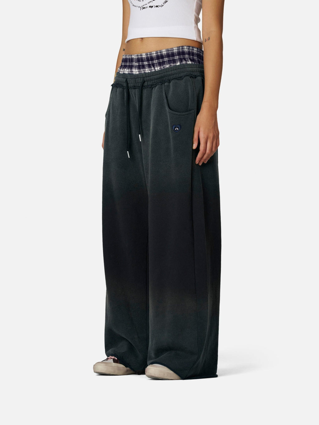 Aelfric Eden Double Waist Vintage Baggy Sweatpants