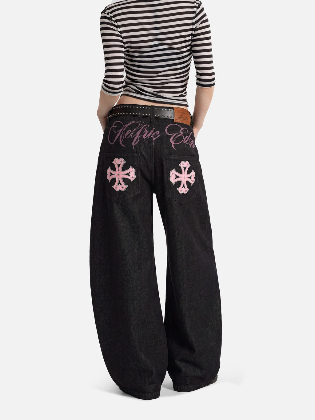 Aelfric Eden Cross Pocket Baggy Barrel Jeans